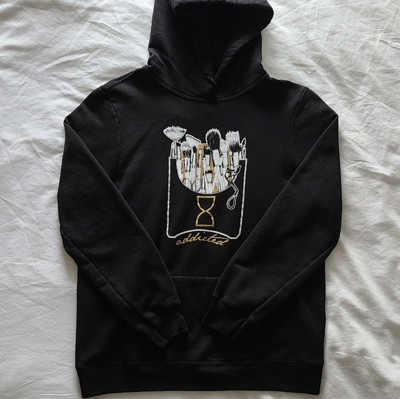 🔺️3/25$🔺️Hoodie "makeup addicted" - Picture 1 of 3